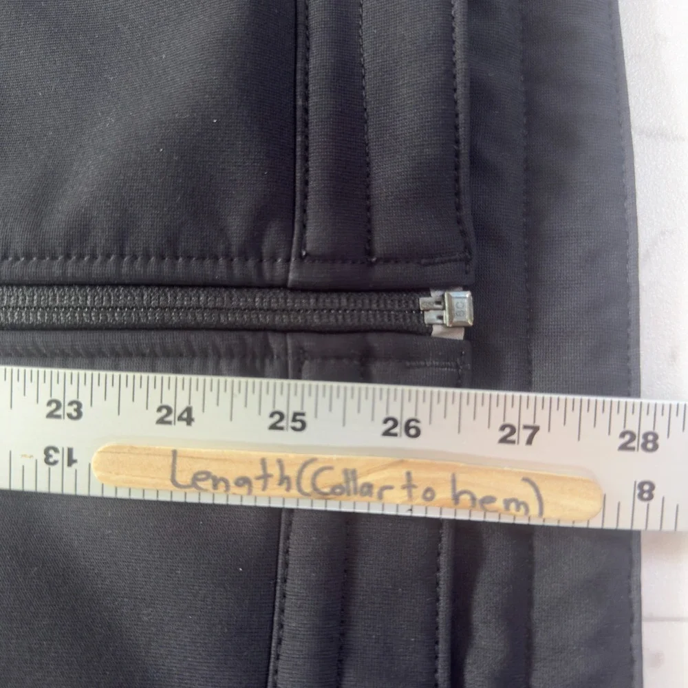 Carhartt Softshell Jacket Mens M Black Full Zip Fleece Lined Crowley Work Coat