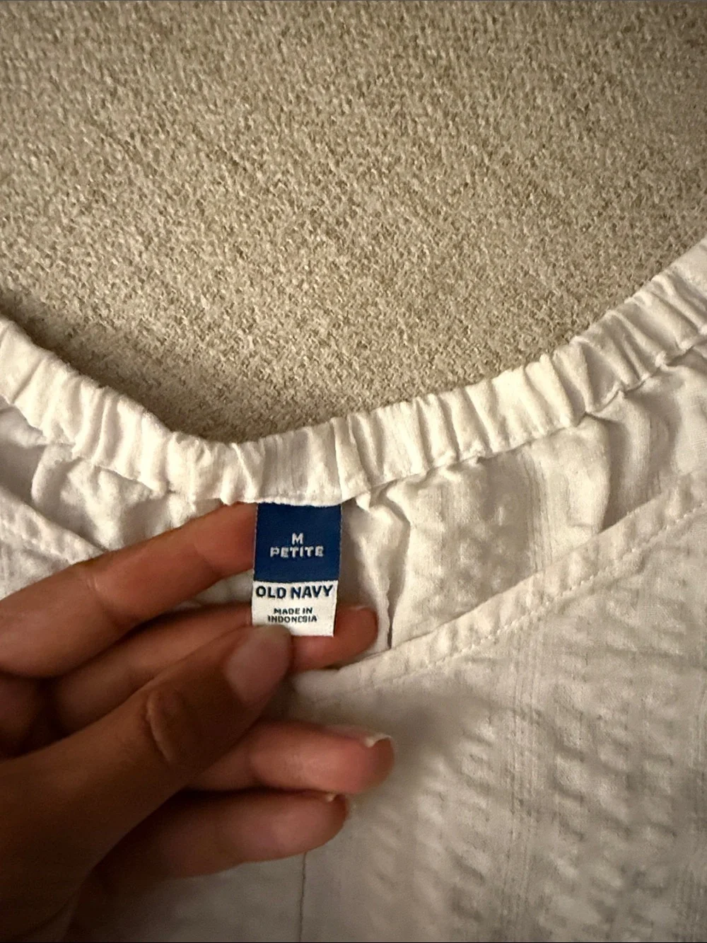 Old Navy soft white