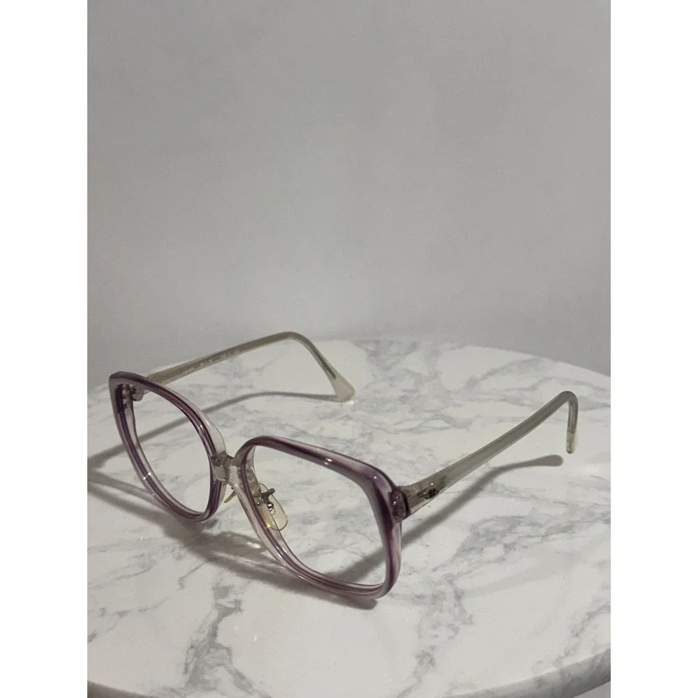 SKAGA Lilian Eyeglass Frames 56-14-135‎ Purple Clear Sweden