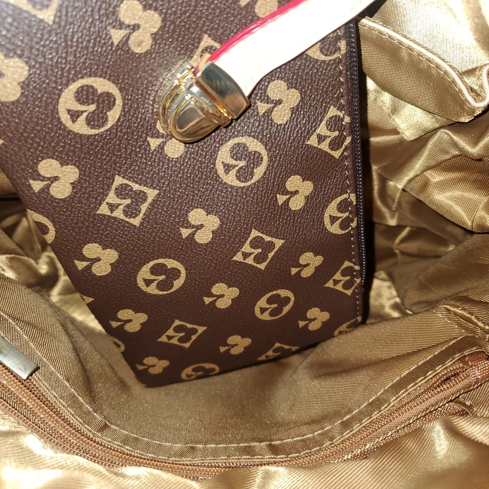 N/A brown backpack