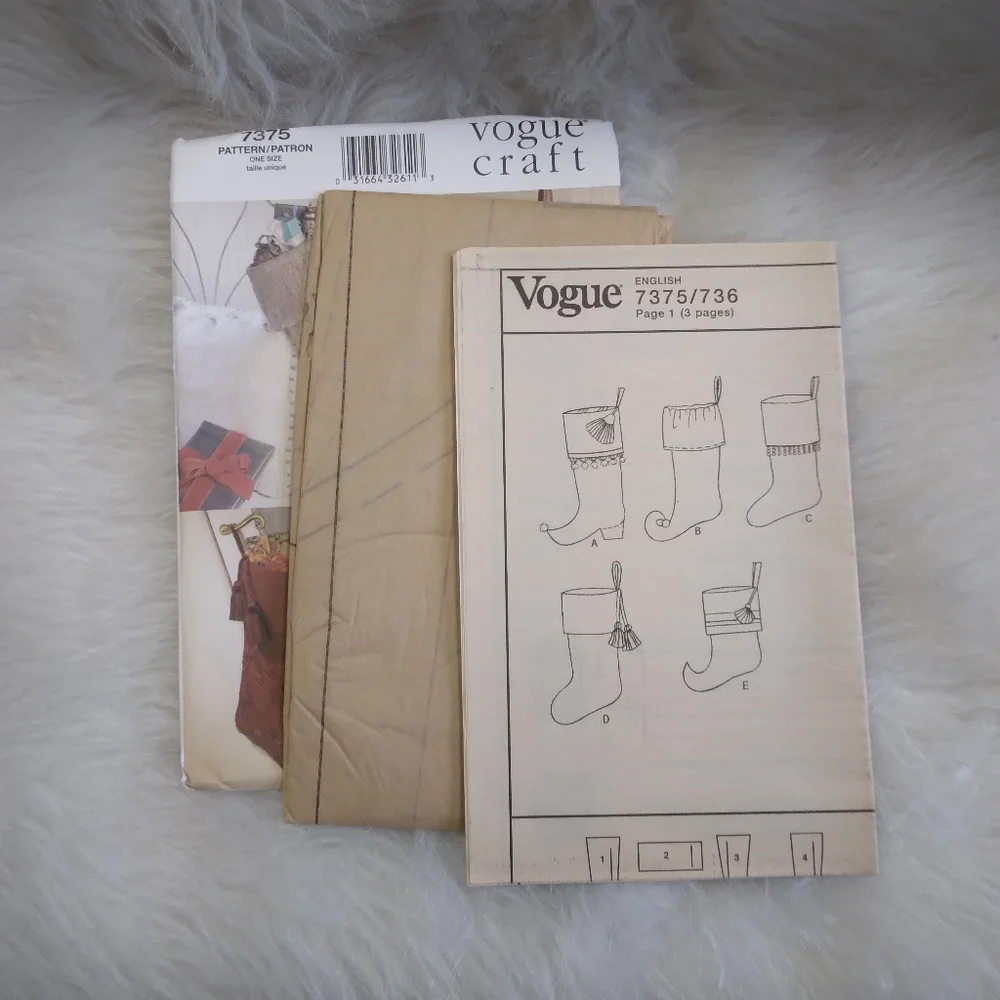 Vogue 7375 christmas
