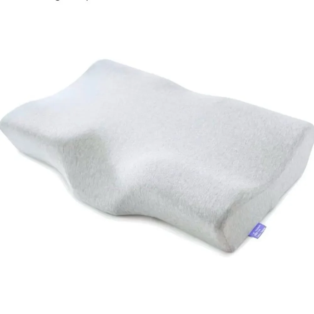 CUSHION LAB Extra Dense Ergonomic Cervical Pillow for Firm Neck Support