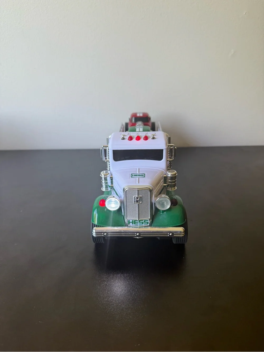 Hess Flatbed Toy Hot Rods, Lights And Sounds