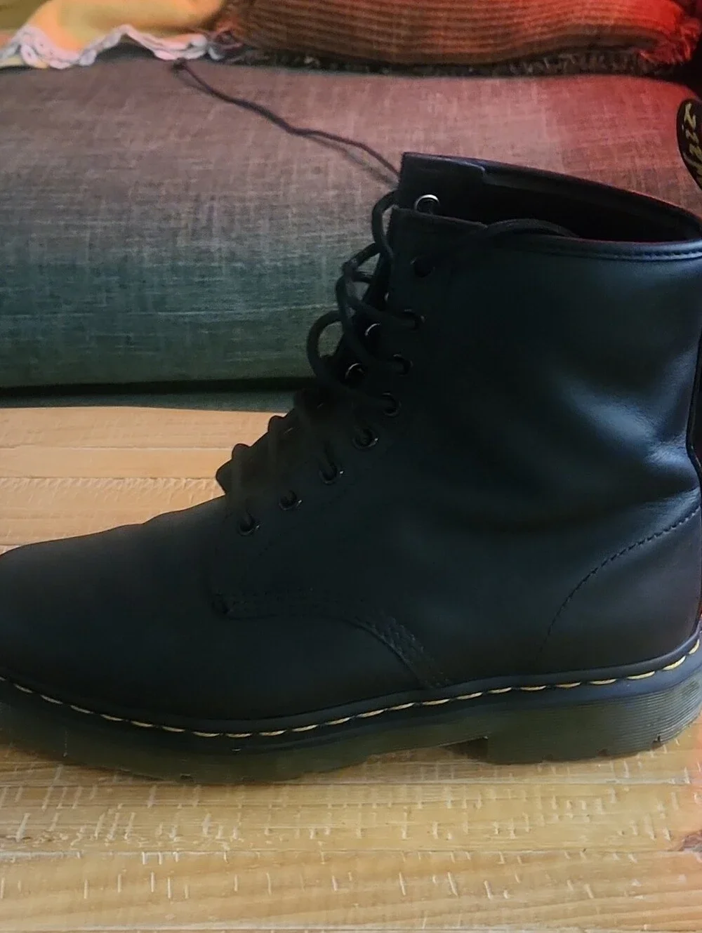 Dr. Martens 1460 SR - Black Leather Lace Up Boot – Men's Size 11 US/10 UK/ 44 EU