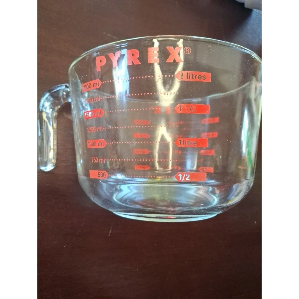 Pyrex glass liquid