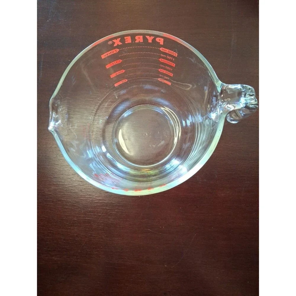 Pyrex glass liquid
