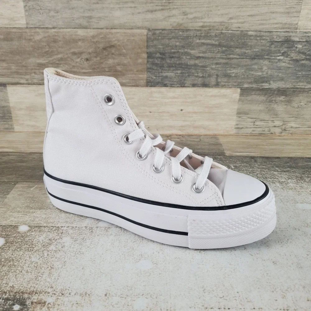 Converse Chuck Taylor All Star Lift Womens Shoes Sz 5 White High Top Platform