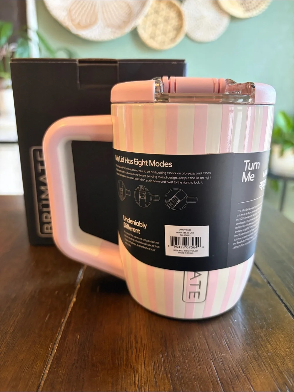 BrüMate Müv 15oz in Strawberries & Cream! New! Limited Edition!