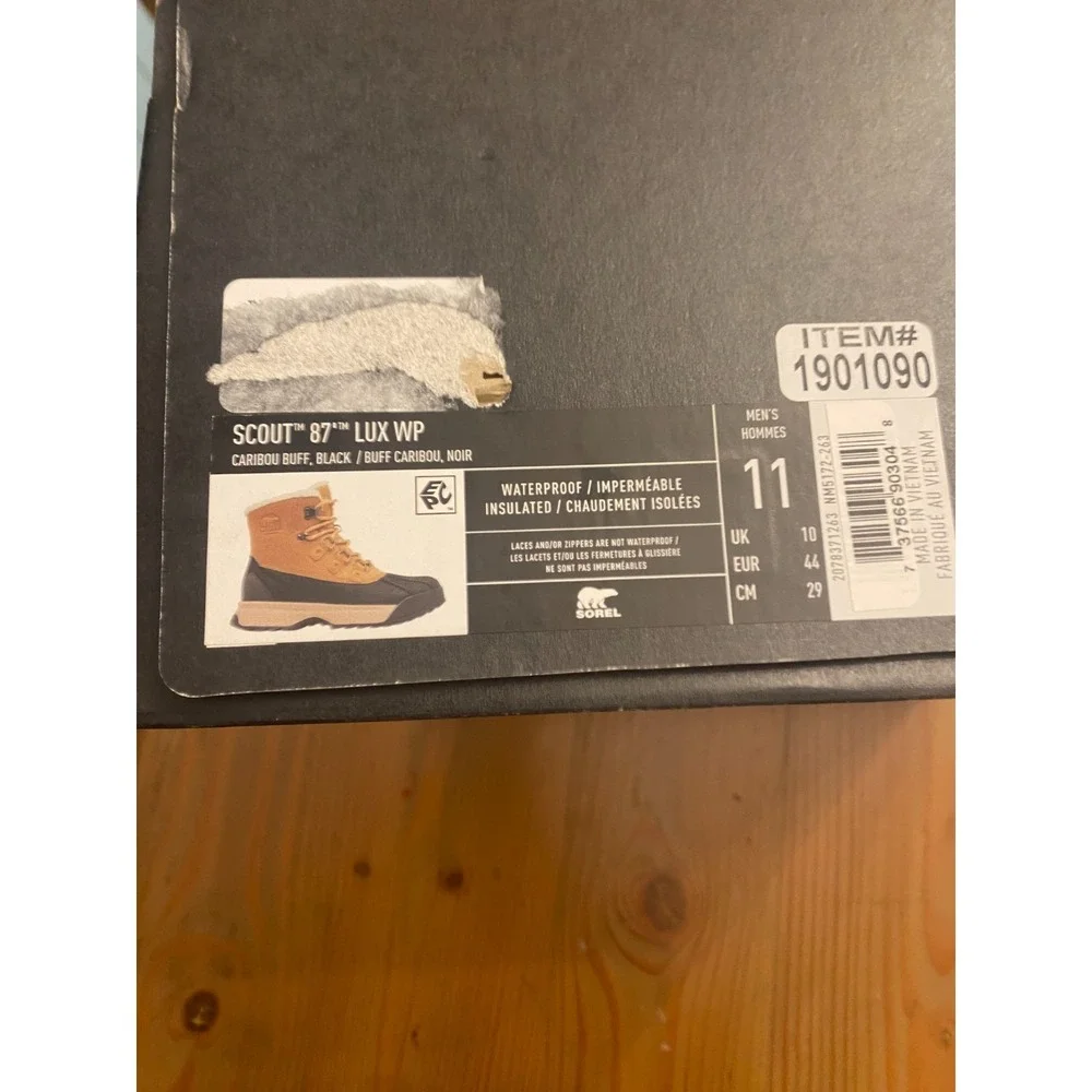 Sorel new box