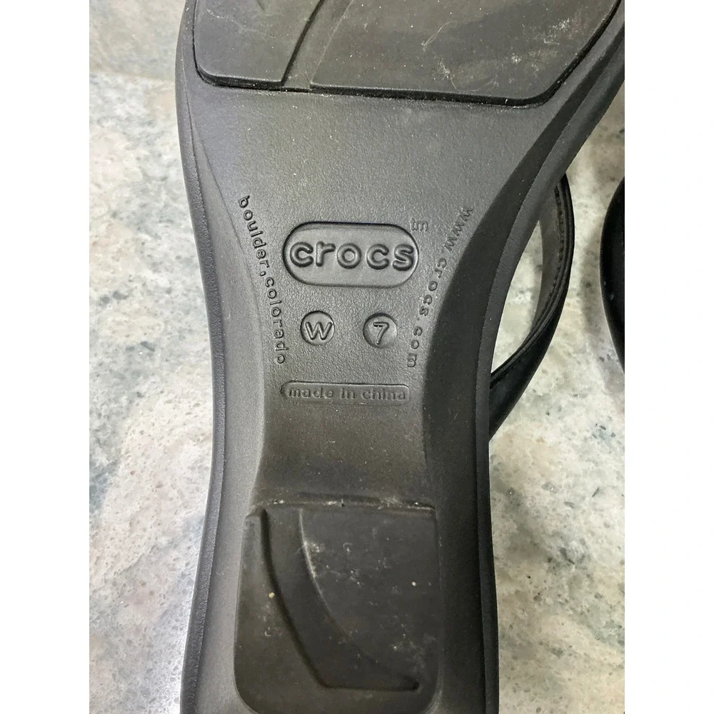 CROCS wedge flip