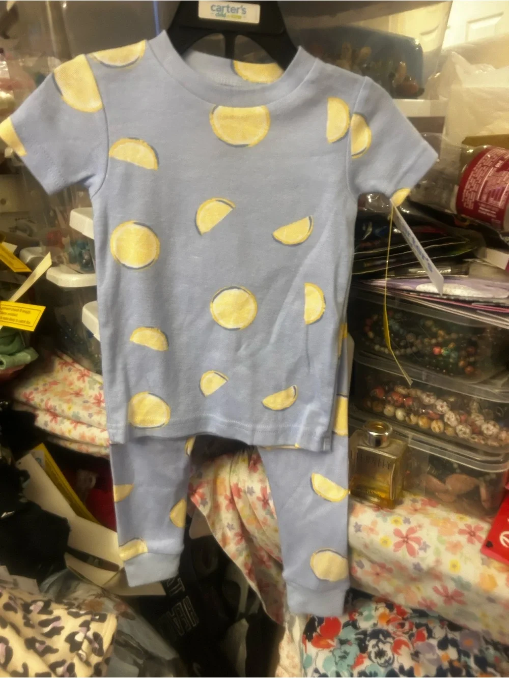 NWT Sz 2t lemon pajamas