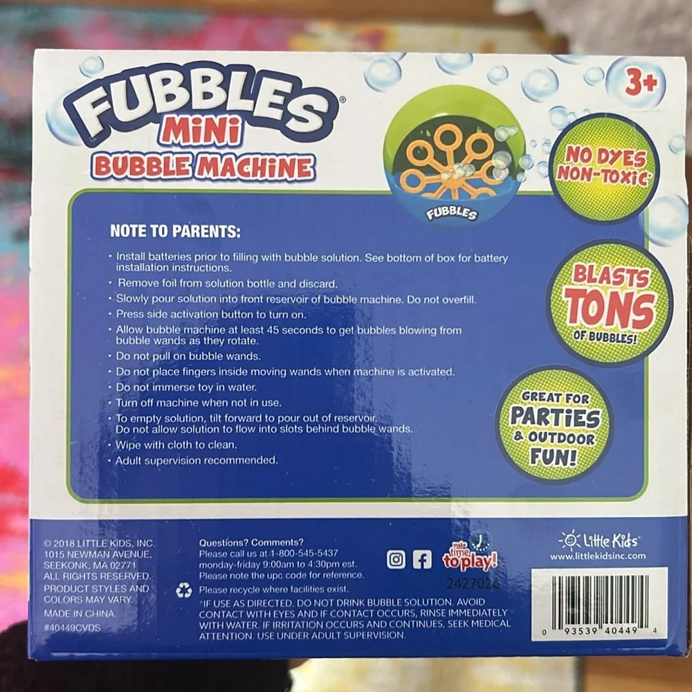 Fubbles enjoy endless