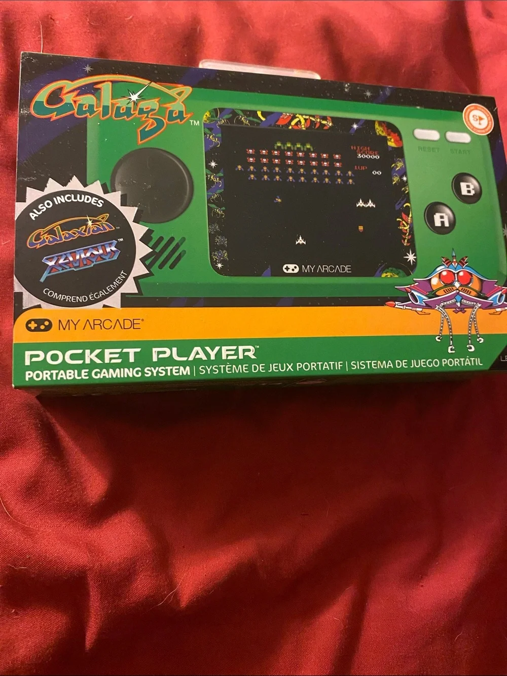 Arcade Pocket Player Portable Gaming System - Green