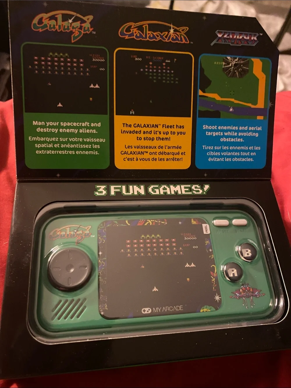 Arcade Pocket Player Portable Gaming System - Green
