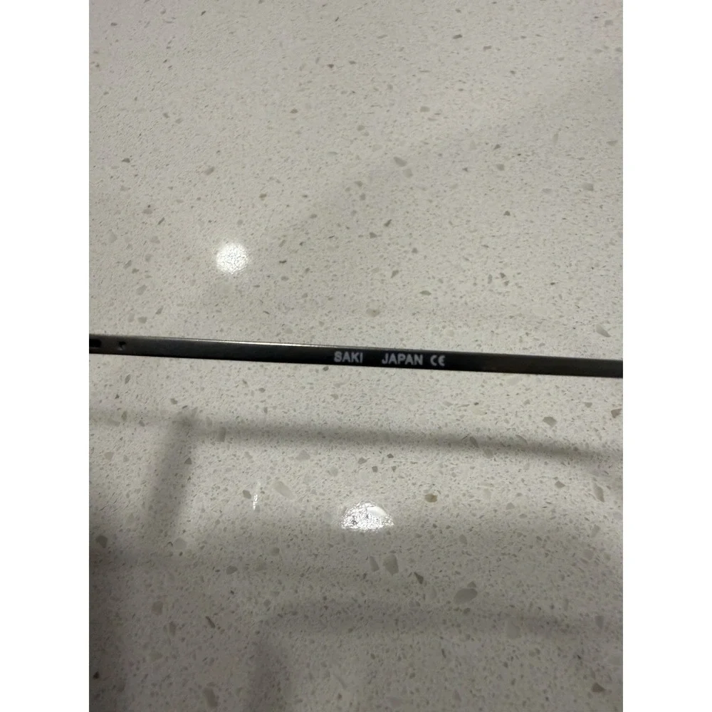 Saki Mod 312‎ 55-18–145 Col Dgun Japan Eyeglasses Frames With Case