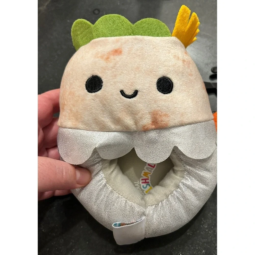 NWT Bernardo Burrito Girls Squishmallows Slippers Sz 9-10 Plush Cozy Easter Gift