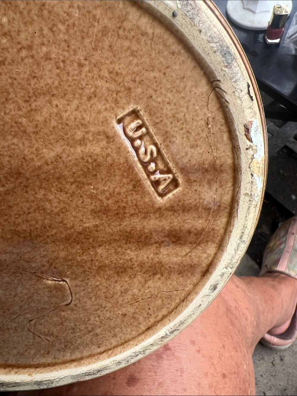 Made in usa caramel brown