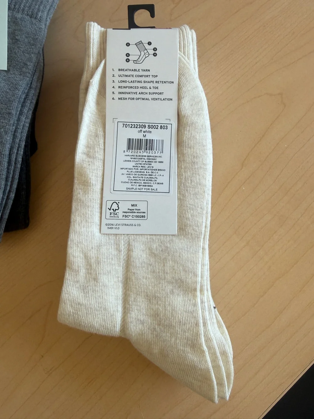 Levis knit three striped