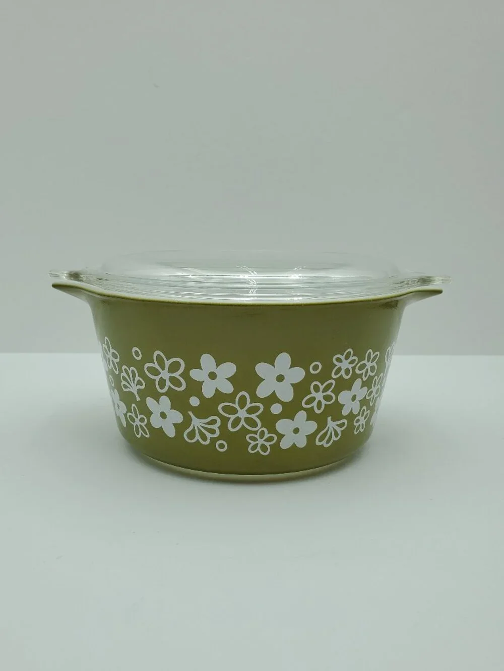Pyrex Spring Blossom 1 Qt Round Casserole with Lid Crazy Daisy 1 Quart Baker