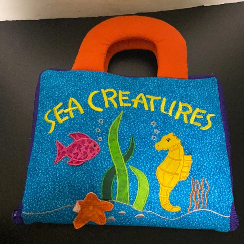 Soft Cloth Book - Sea Creatures