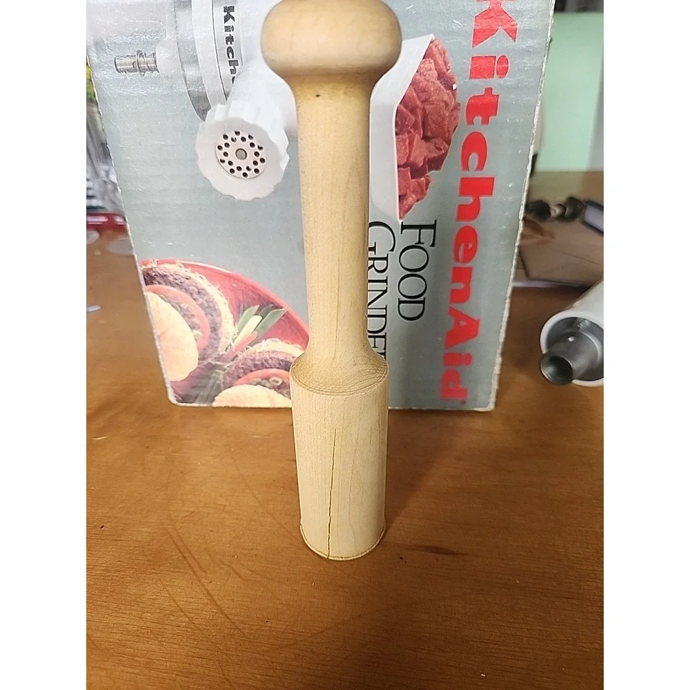 KitchenAid FGA Food Grinder Mixer Replacement Wood‎ Pusher Stomper Original Part
