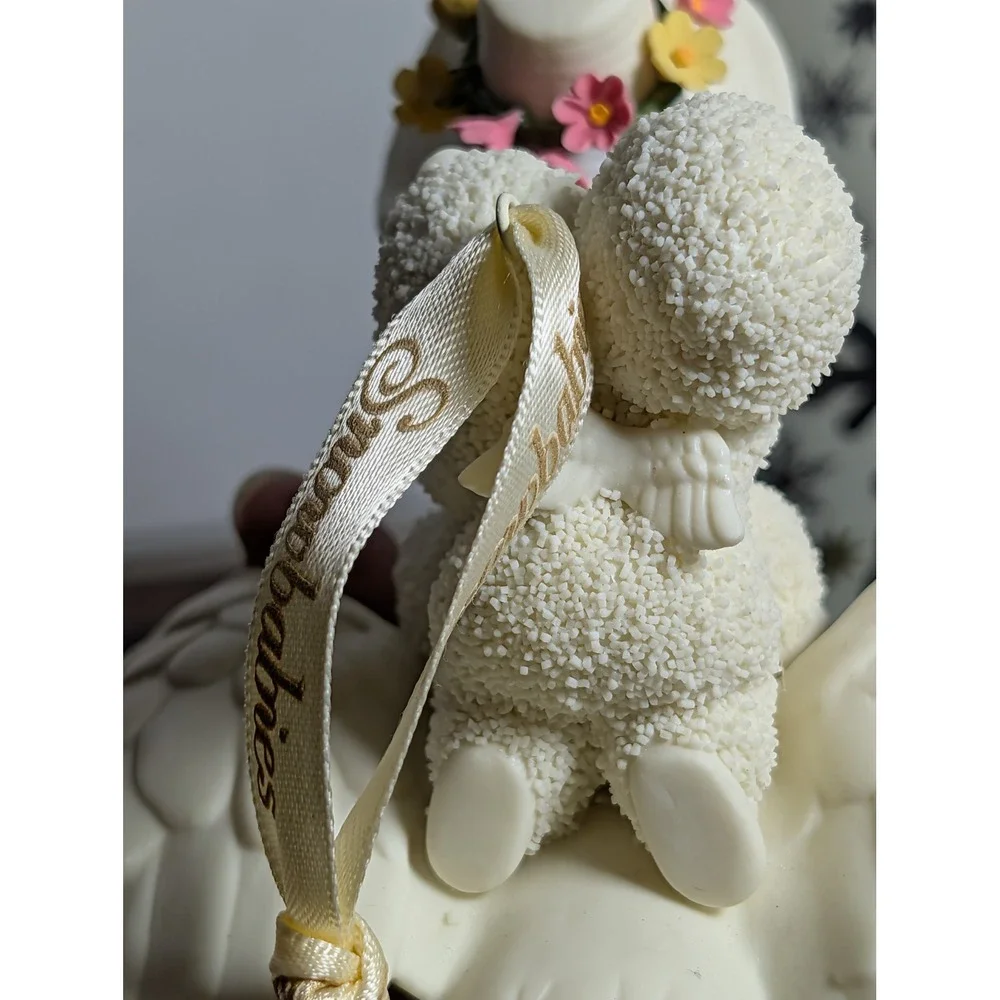 Department 56 Snow Babies Let's Fly Mother Goose Hanging Ornament