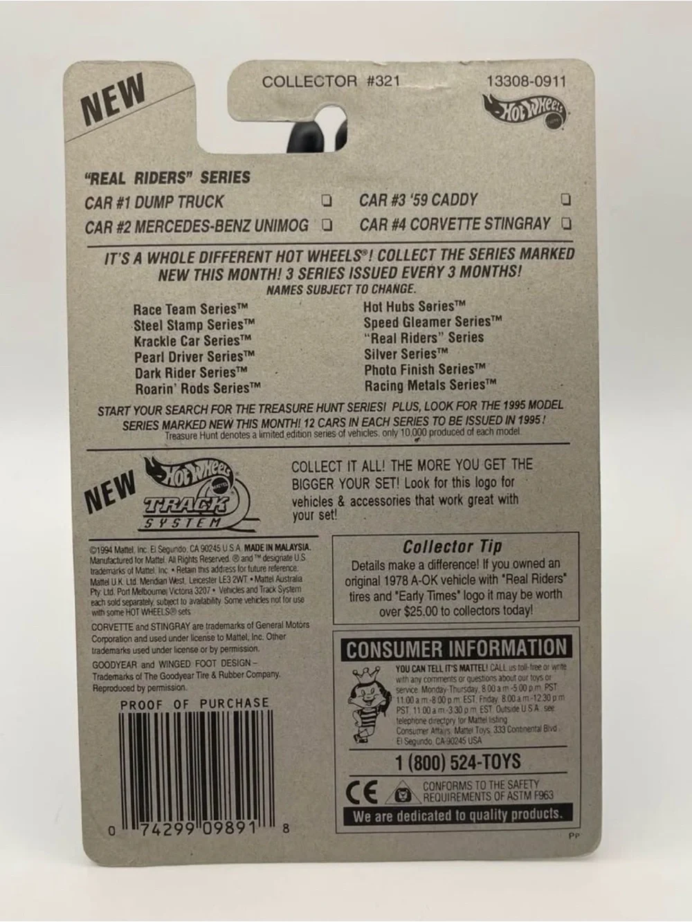Hot Wheels item sealed
