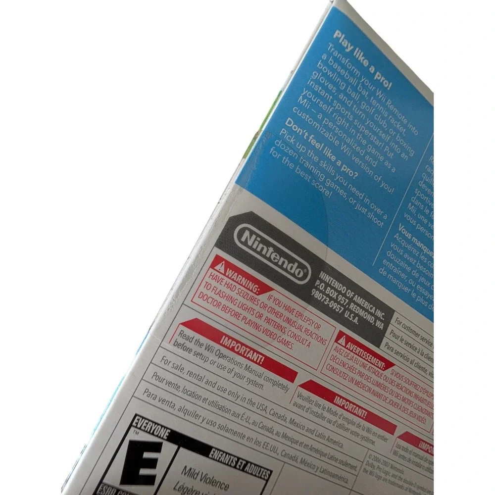 Nintendo wii sports