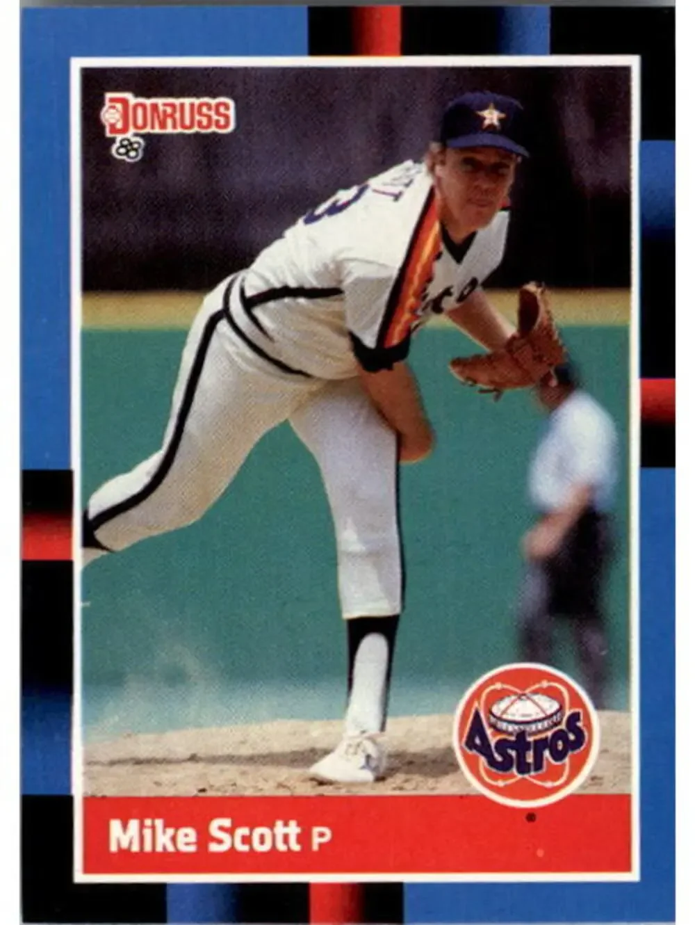 1988 Mike Scott Donruss Baseball Card #112