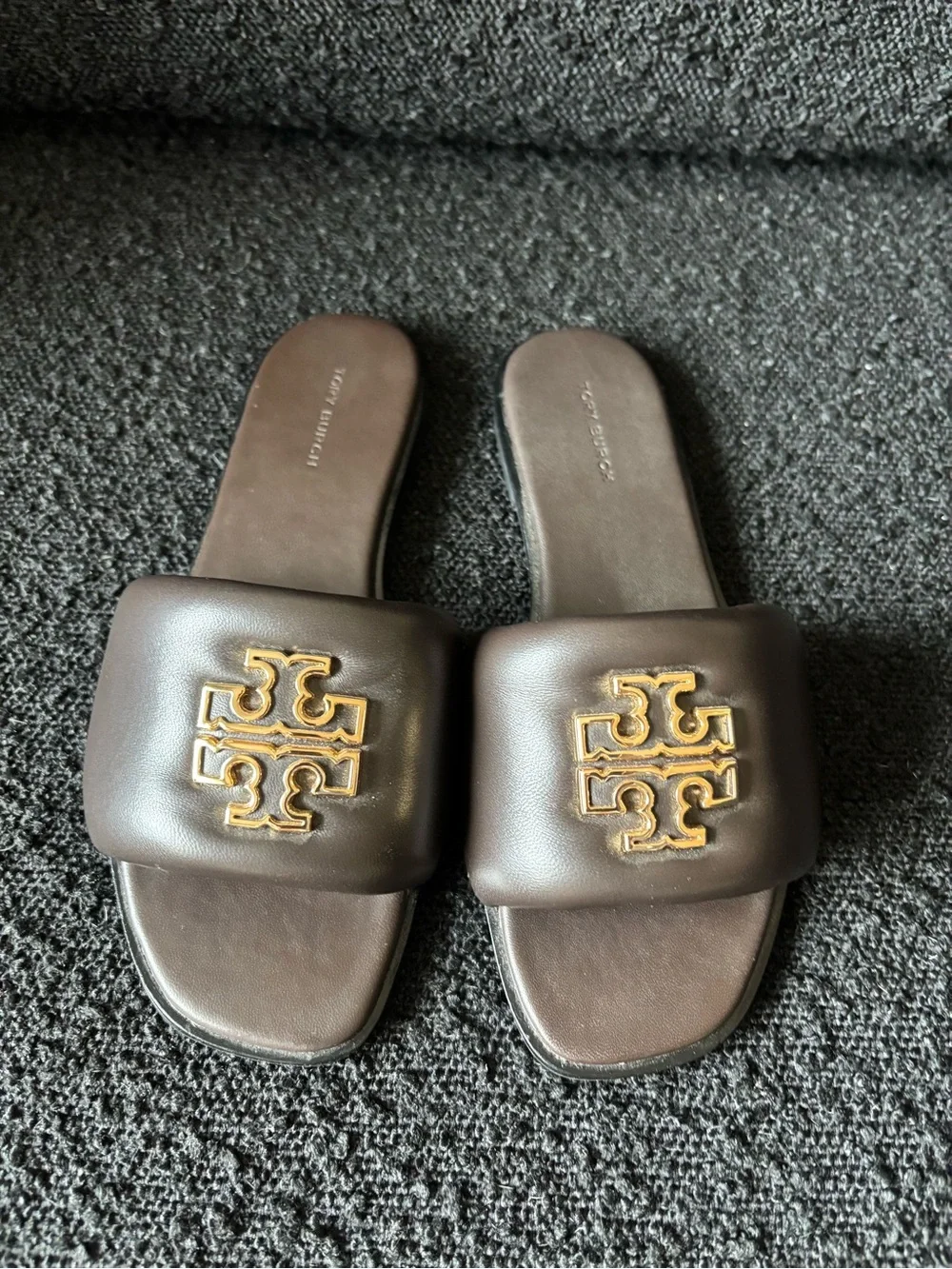 Tory Burch leather slide
