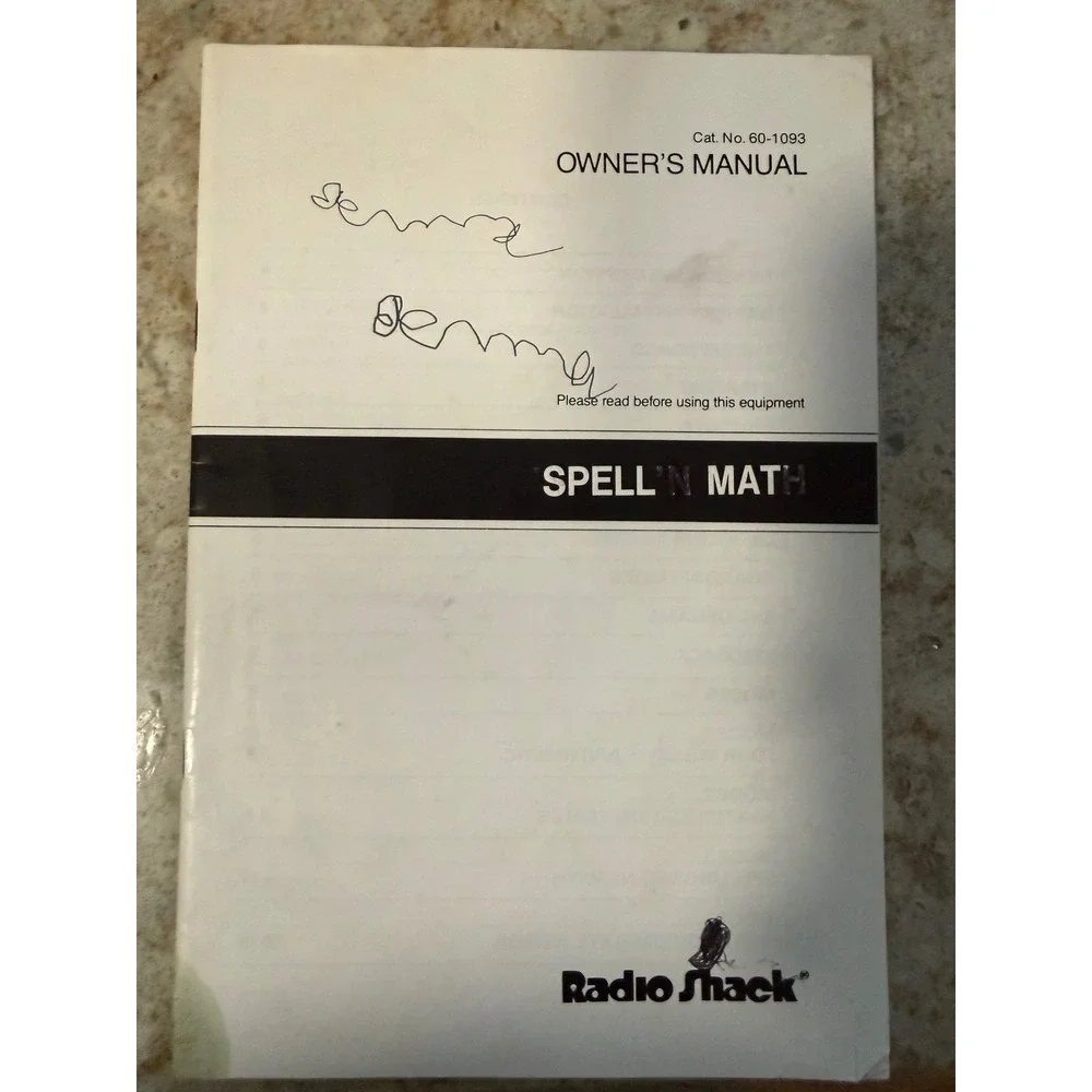 Radio Shack vintage radio