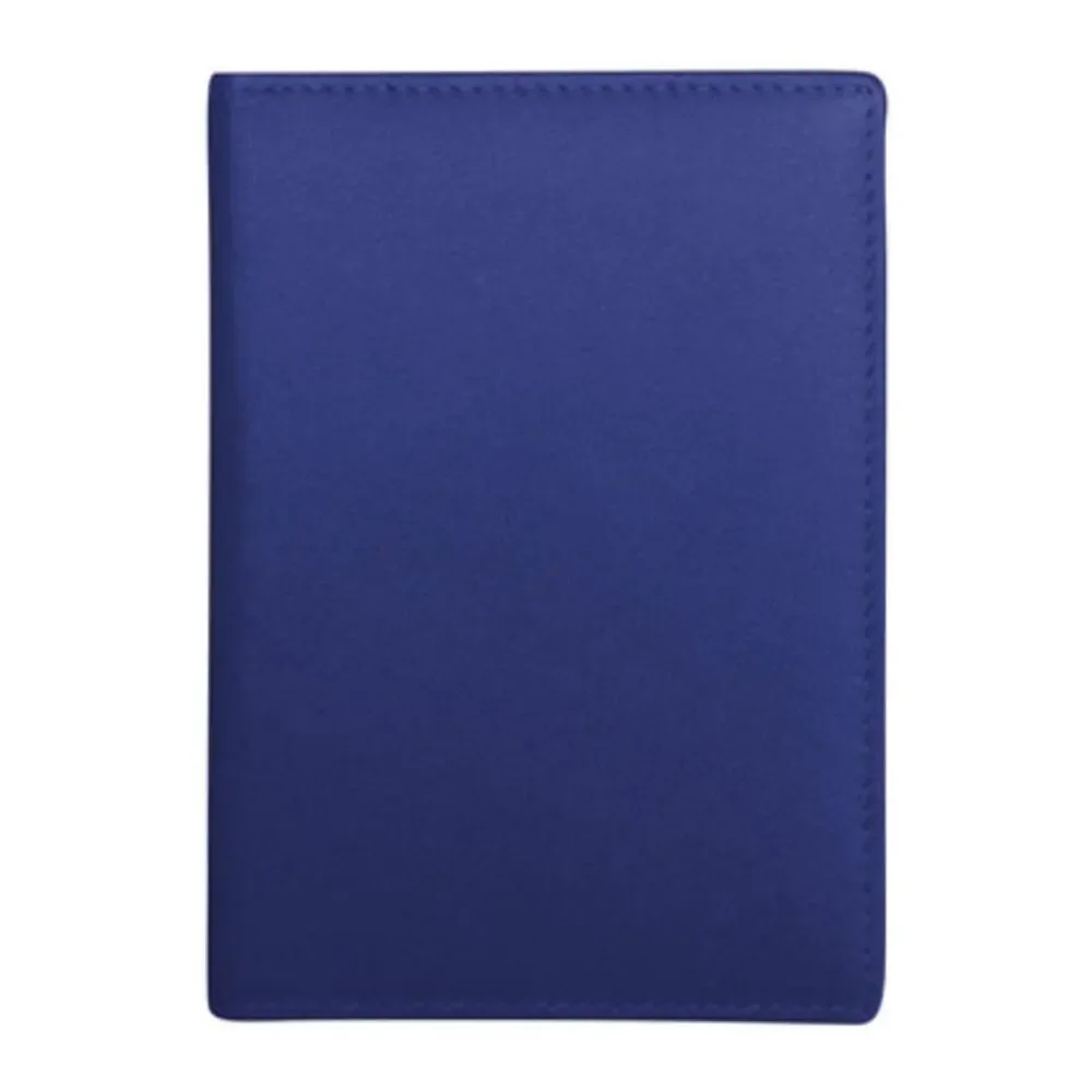 Leather RIFD Passport Wallet | Cobalt