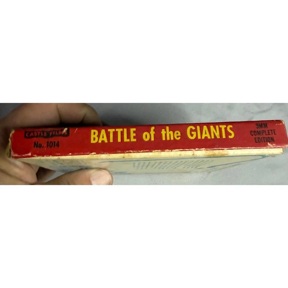 Vintage Castle Films Battle of the Giants 8mm Movie Reel No 1014 Sci-Fi Monster