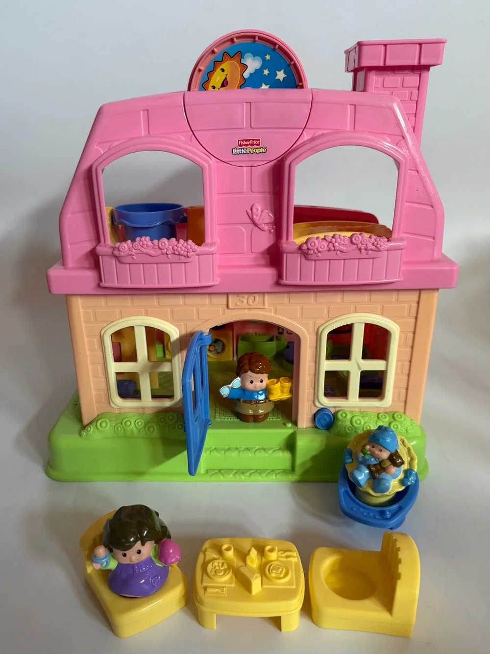 Fisher-Price Little People Happy Sounds Home Dollhouse