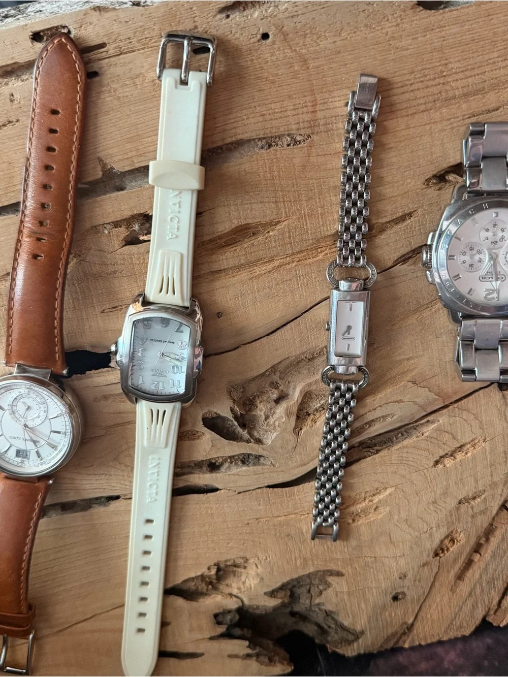 Coach branded chronograph