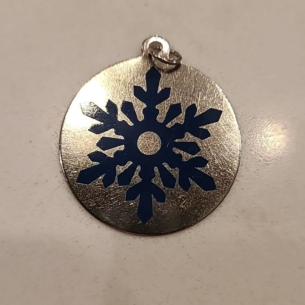 snowflake pendant jewelry craft mini snowflake