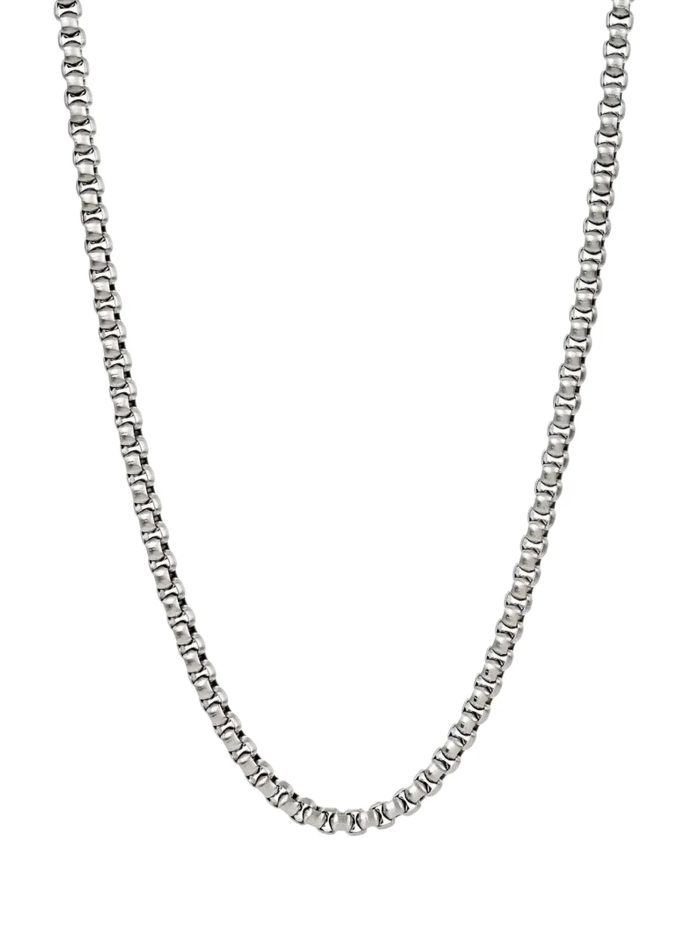 Ed Hardy Stainless Steel Box Chain Necklace -  24