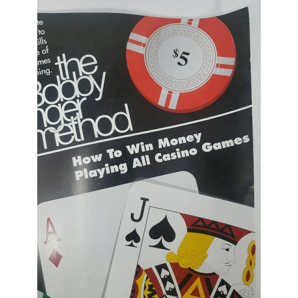 Bobby Singer Method Book How To Win Money Playing All Casino Games Vintage 1998