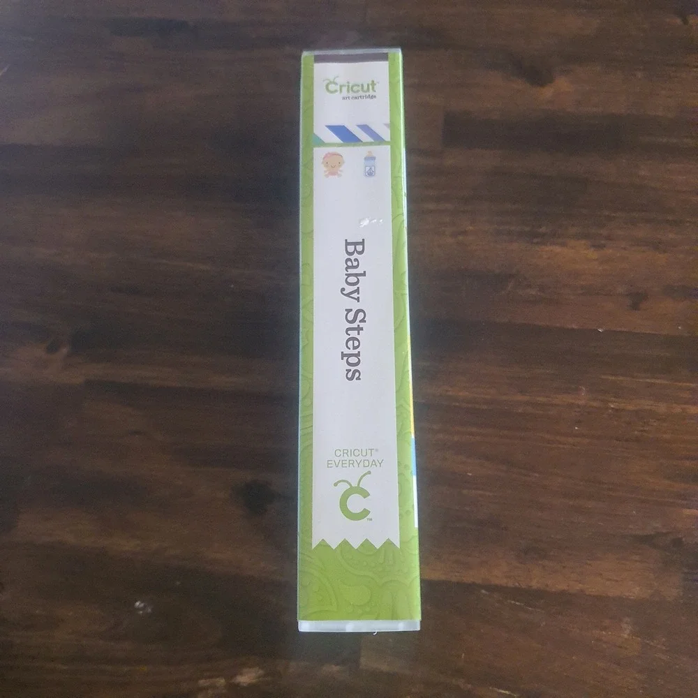 Cricut Baby Steps Art Cartridge 2000595 Everyday Images Font Phrase Scrapbooking