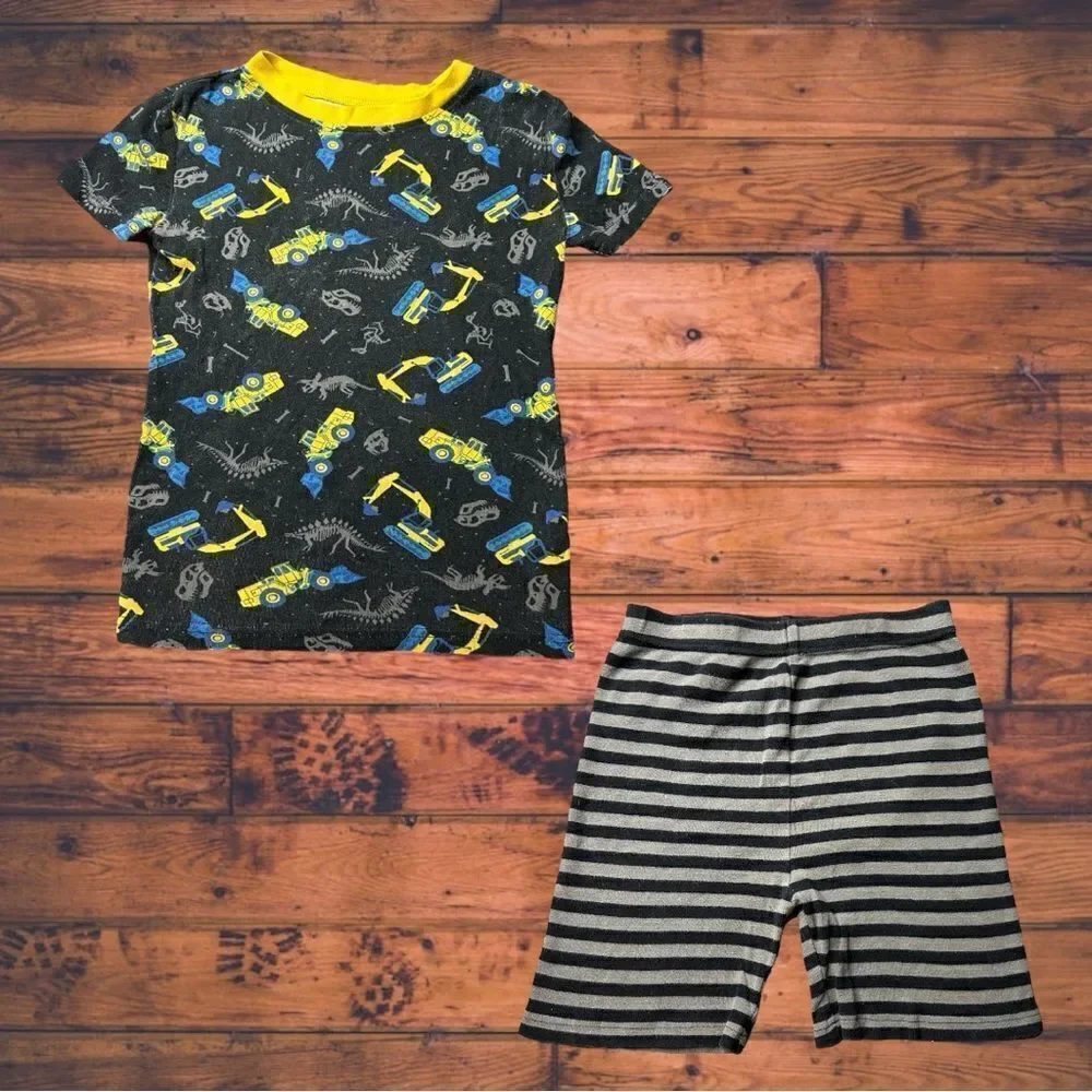5 for $25🔥Boys‎ Size 8 Kirkland Truck Matching Pajama Set
