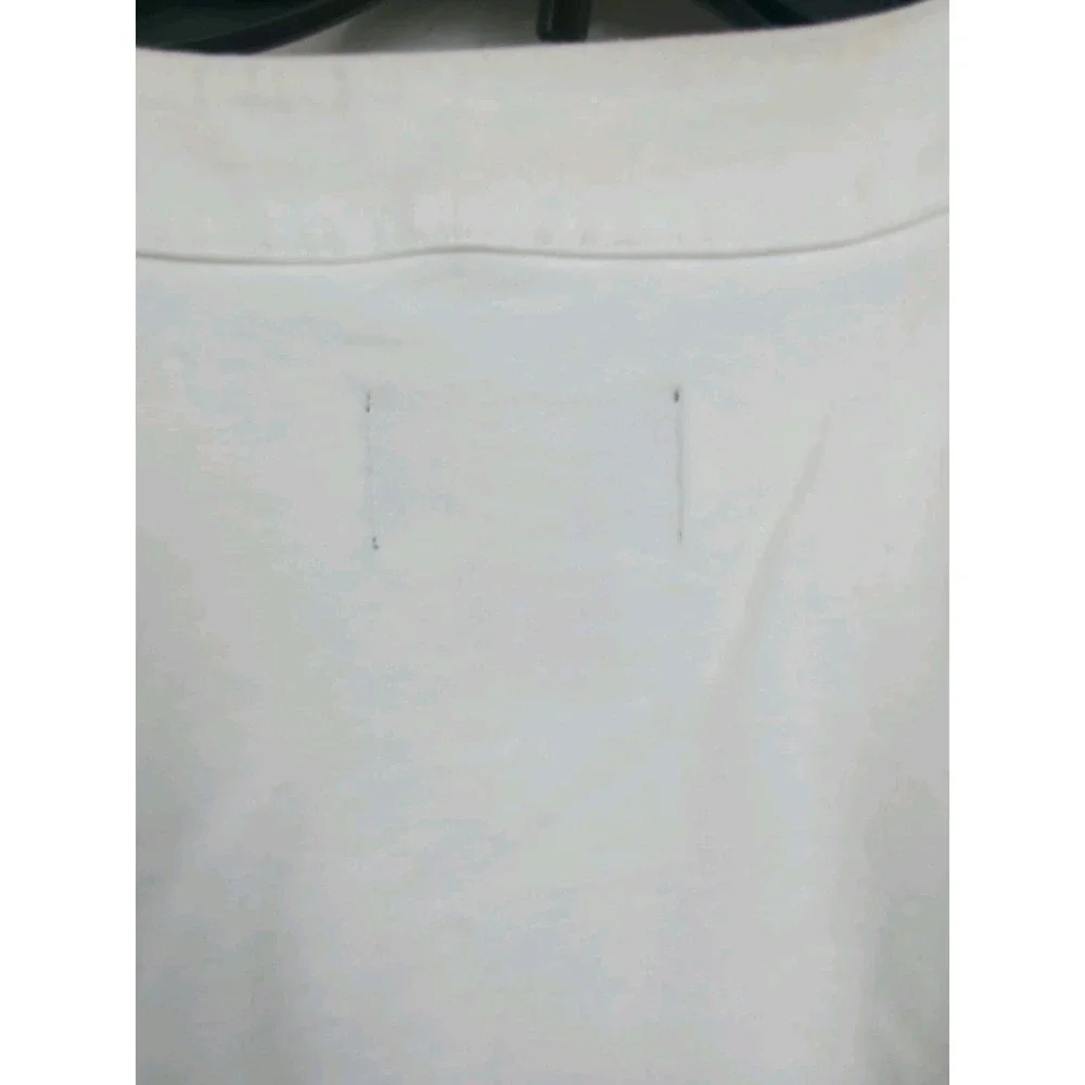 Pre-owned Size XXL Jordan Loose FIT Baseball Jersey TOP,‎ White, Snaps, See Pics