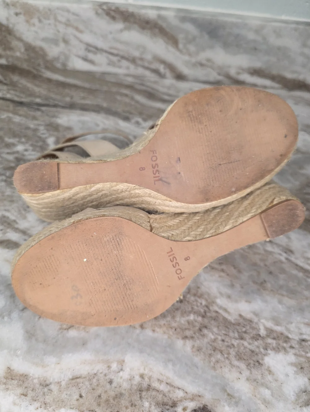 Fossil comfortable beige