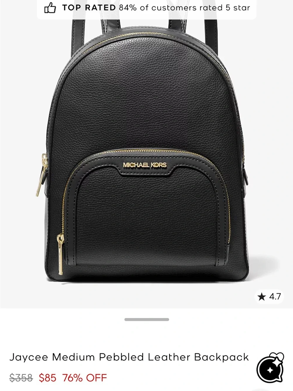 Michael Kors compact michael
