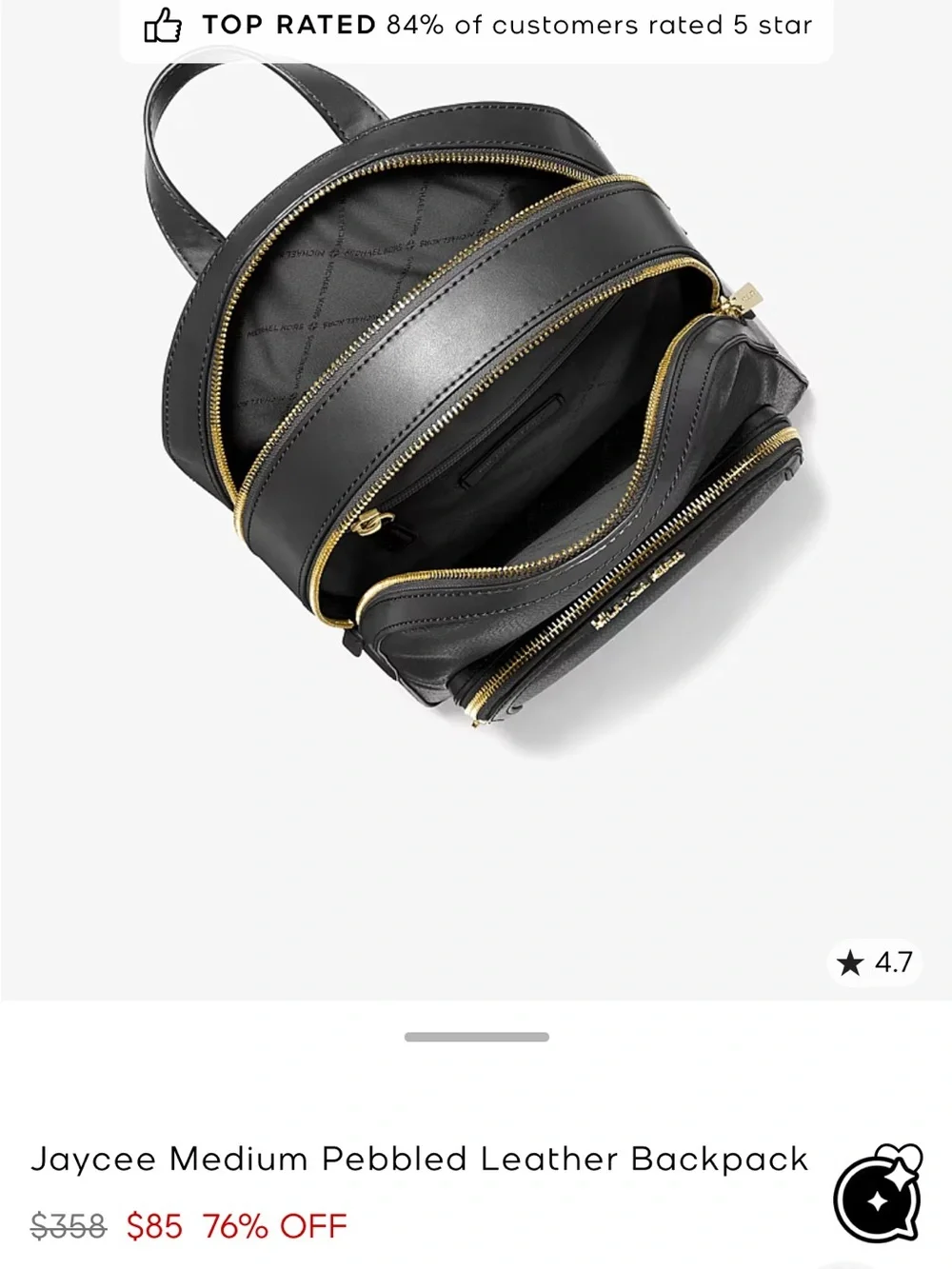 Michael Kors compact michael