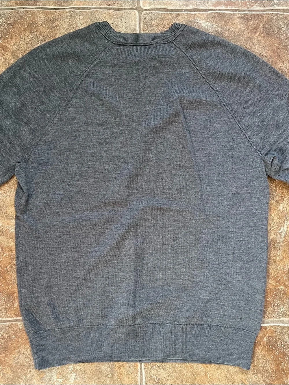 Banana Republic Men’s Zegna Baruffa Merino Wool Crewneck Sweater