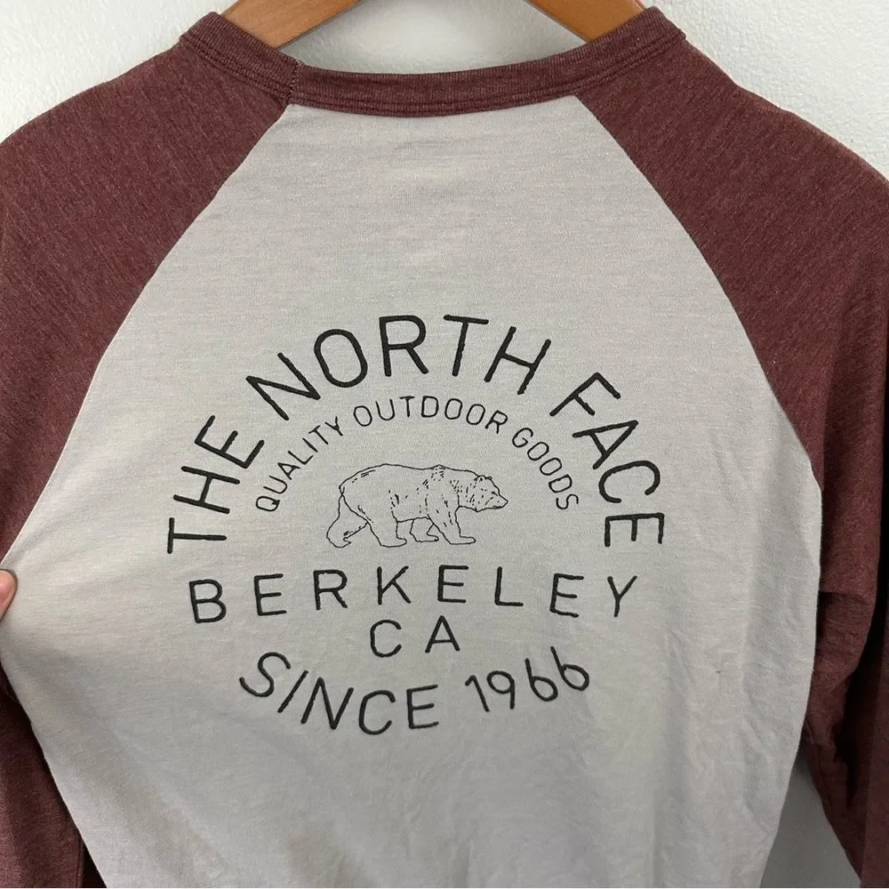 The North Face Men’s Berkeley California Raglan Long Sleeve Tee Size Small