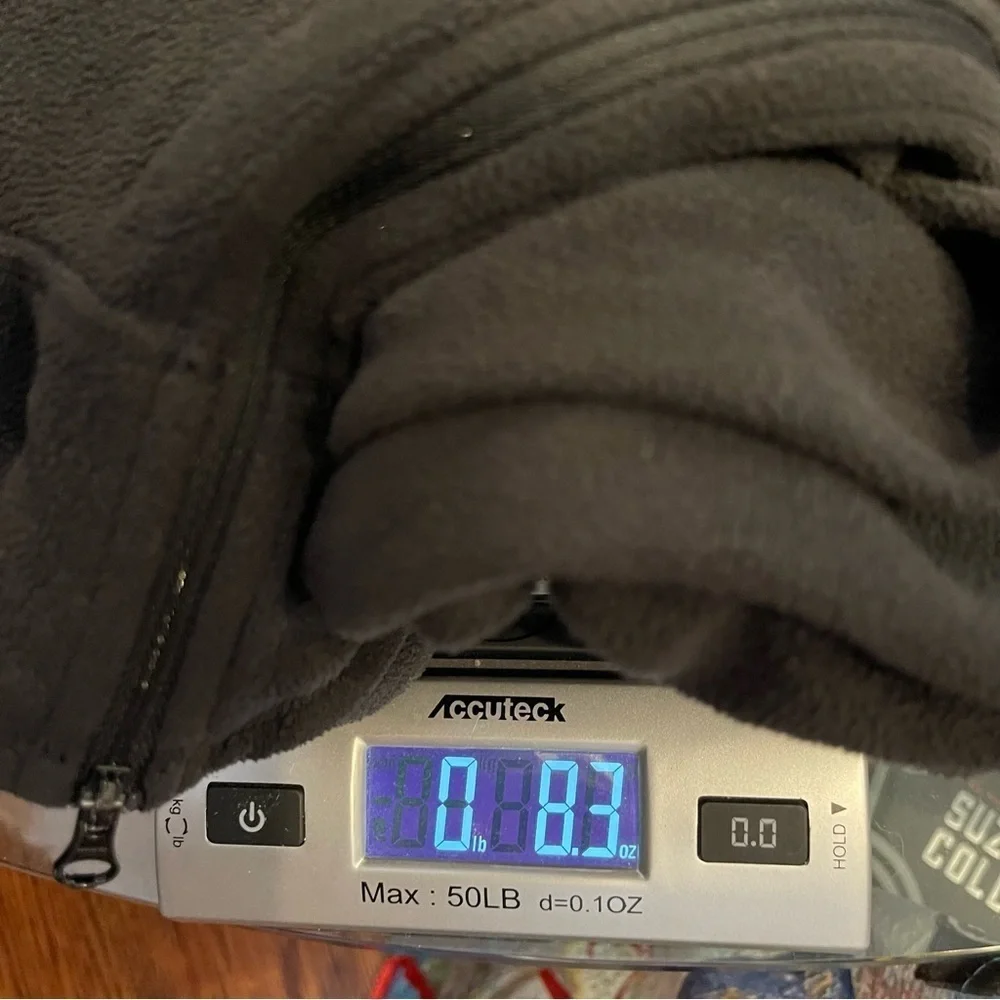 AL:  The North Face Shirt Men’s L Black Fleece Quarter 1/4 Zip Light weight