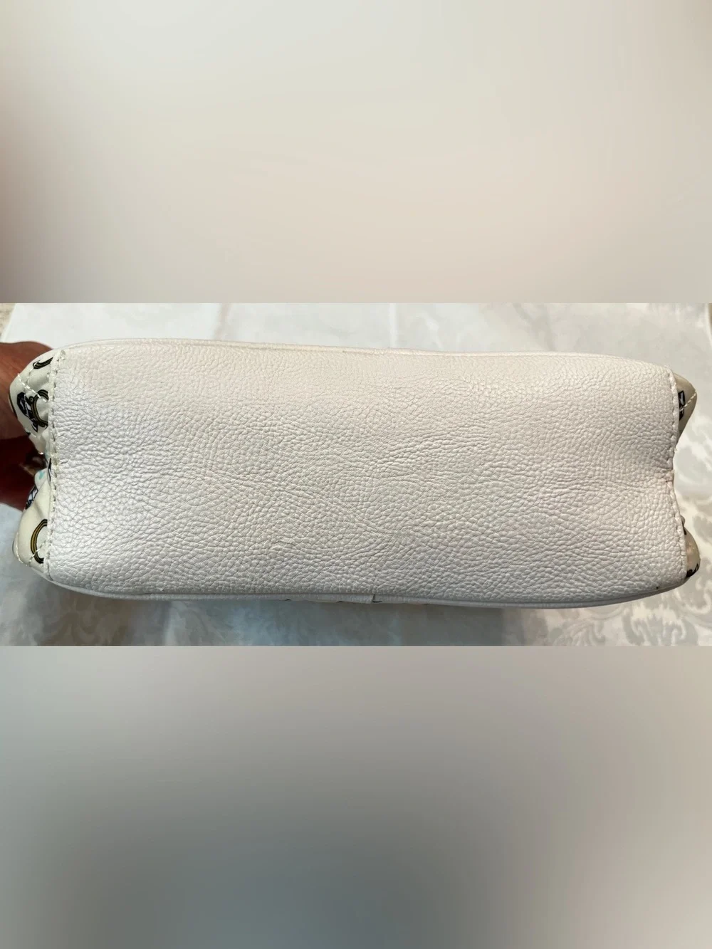 Betsey Johnson quilted cosmetic