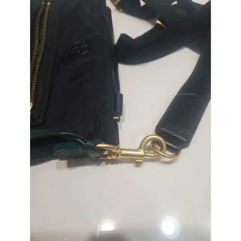 Tory Burch Nylon Messenger Bag Black