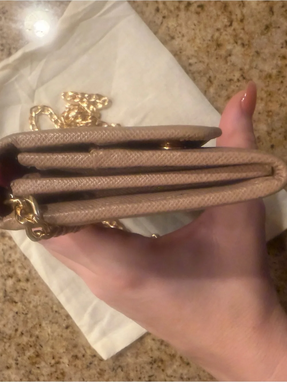 Prada authentic beige